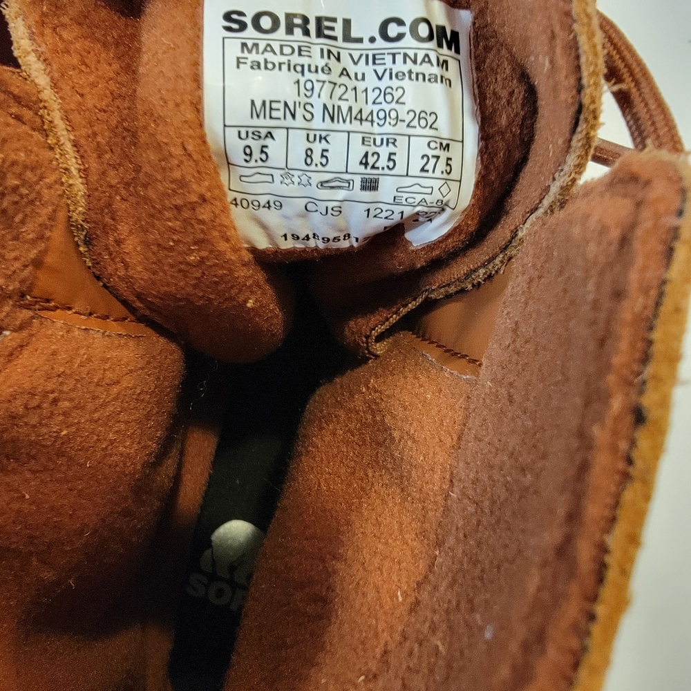 Sorel Men's Tan and Brown Lace-Up Boots - Picture 13 of 16